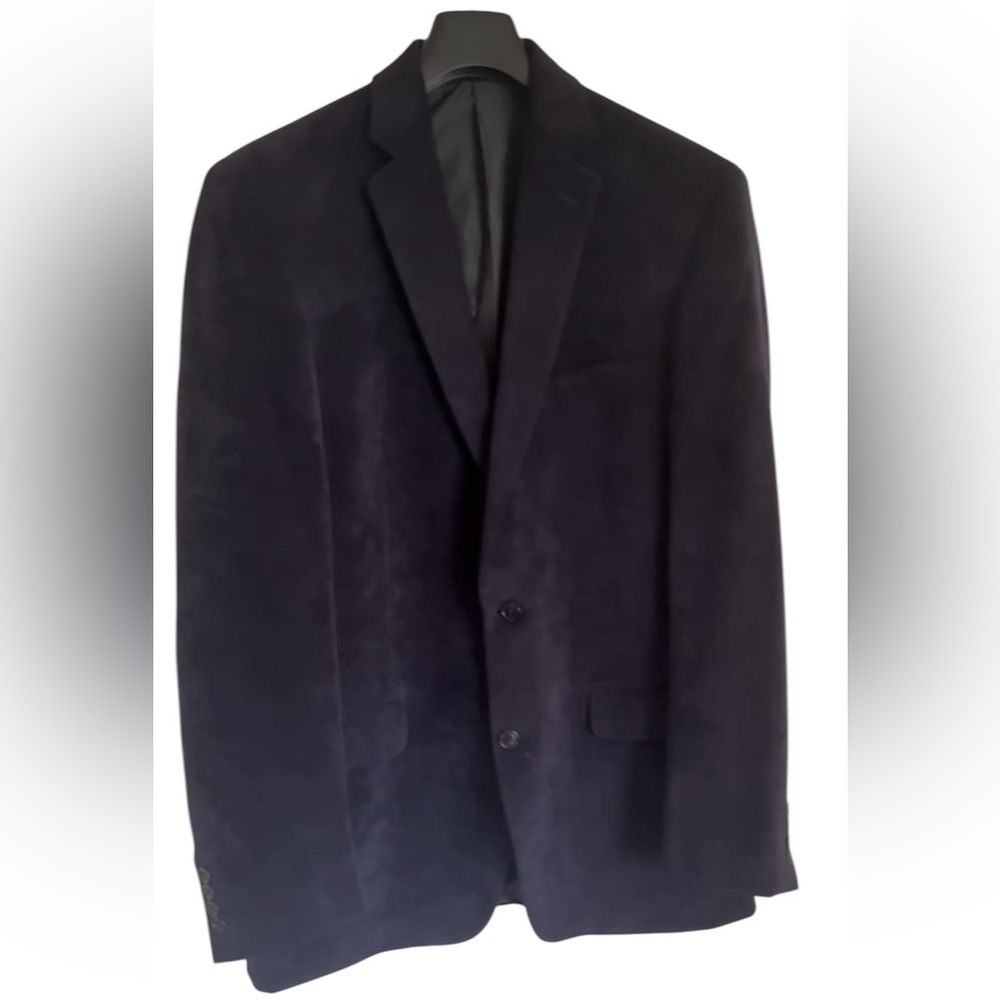 CK cozy Velvet Blazer with Notched Lapel